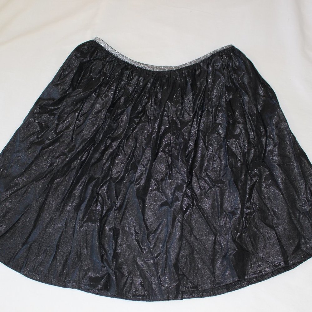 Black Shimmer Skirt